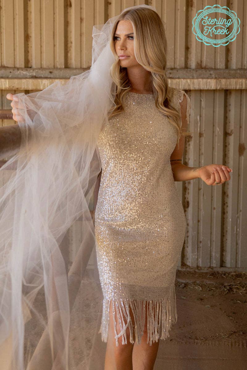 NIGHT LIFE DRESS IVORY: L | Glitter Girl Gems NIGHT LIFE DRESS IVORY: L | Glitter Girl Gems